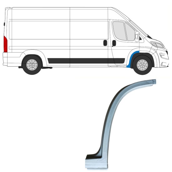 Forreste hjulkasse til Opel Movano 2021-2026 / Højre 16833