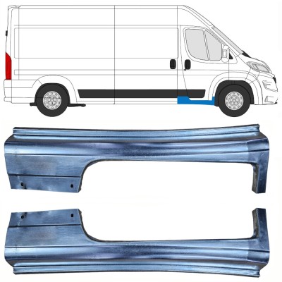 Reparationsdel til forreste dørtrin til Opel Movano 2021-2026 / Venstre+Højre 16421