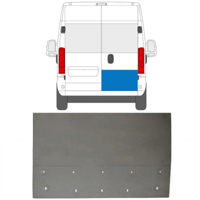 Reparationsplade til bagdør til Opel Movano 2021-2026 / Højre 16502