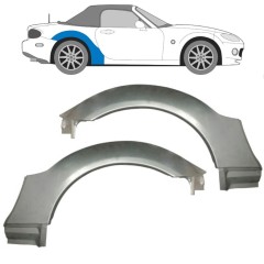 Bagskærm reparationspanel til Mazda MX-5 2005-2015 / Venstre+Højre / Sæt 16145