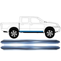 Dørpanel reparationsplade til Nissan Navara D22 1998-2005 / Venstre+Højre / Sæt 16287
