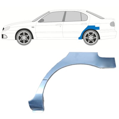 Bagskærm reparationspanel til Nissan Primera P11 1996-2001 / Venstre 6843
