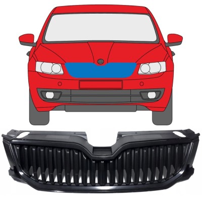 Grill til Skoda Octavia III 2013-2017 9353