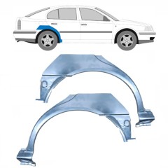 Bagskærm reparationspanel til Skoda Octavia I 1996-2010 / Venstre+Højre / Sæt 9461