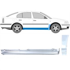 Dørpanel + reparationsplade til forskærm til Skoda Octavia I 1996-2010 / Højre / Sæt 11173