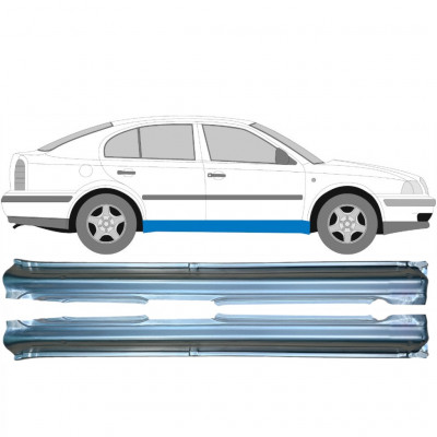 Dørpanel til Skoda Octavia 1996-2010 / Venstre+Højre / Sæt 9286