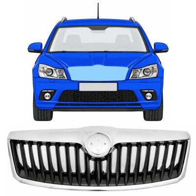 Grill til Skoda Octavia II 2008-2013 RS 17230