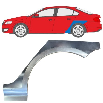 Bagskærm reparationspanel til Skoda Octavia III 2013-2020 / Venstre 15863