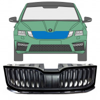 Sort grill til Skoda Octavia III 2017-2020 7549