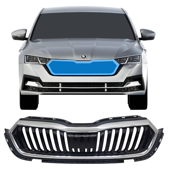 Grill til Skoda Octavia IV 2020- / Sæt 7727
