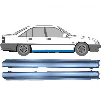 Dørpanel reparationsplade til Opel Omega A 1986-1993 / Venstre+Højre / Sæt 9782