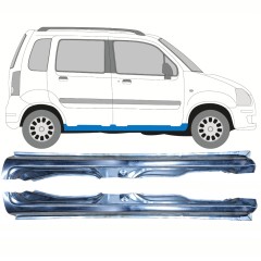 Dørpanel til Opel Agila 2001-2008 / Venstre+Højre / Sæt 10324