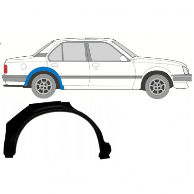 OPEL ASCONA C / VAUXHALL CAVALIER 1981-1988 5 DØRER REPARATIONSDEL TIL BAGSKÆRM / HØJRE