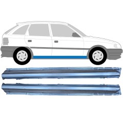 Dørpanel til Opel Astra F 1991-2002 / Venstre+Højre / Sæt 9447