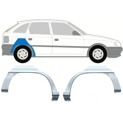 Bagskærm reparationspanel til Opel Astra F 1991-2002 / Venstre+Højre / HATCHBACK / Sæt 9686