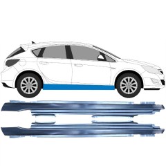 Dørpanel til Opel Astra J 2009-2015 / Venstre+Højre / Sæt 10566