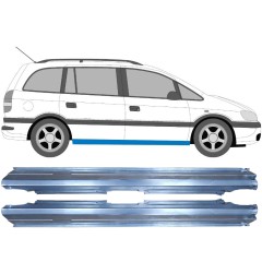 Dørpanel til Opel Zafira A 1999-2005 / Venstre+Højre / Sæt 9260