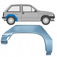 Bagskærm reparationspanel til Opel Corsa A 1982-1993 / Højre 7701