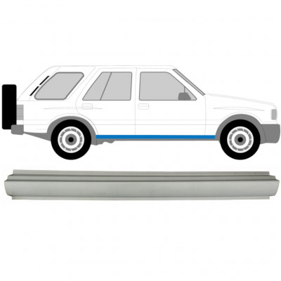 OPEL FRONTERA 1998-2002 REPARATIONSDEL TIL DØRPANEL / HØJRE = VENSTRE