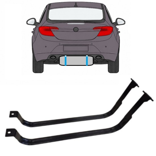 Brændstoftankbeslag til Opel Insignia 2008-2017 15991