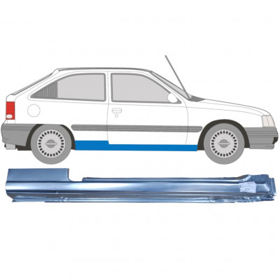 OPEL KADETT 1984-1993 3 DØR REPARATIONSDEL TIL DØRPANEL / HØJRE