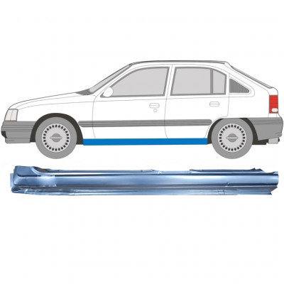 Dørpanel reparationsplade til Opel Kadett 1984-1993 / Venstre 7911