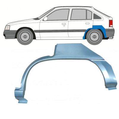 OPEL KADETT 1984-1993 5 DØR BAGSKÆRM / VENSTRE