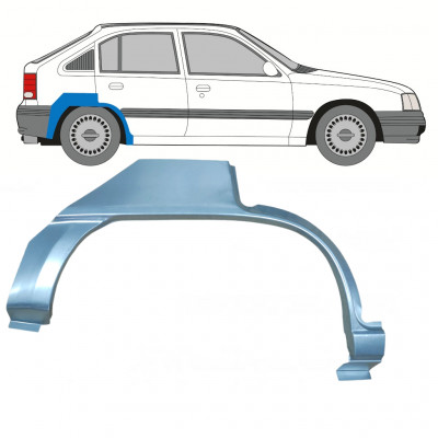 OPEL KADETT 1984-1993 5 DØR BAGSKÆRM / HØJRE