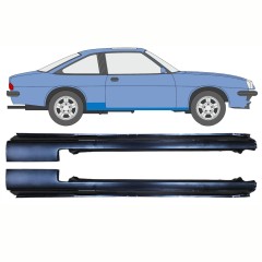 Dørpanel til Opel Manta B 1975-1988 / Venstre+Højre / Sæt 11080