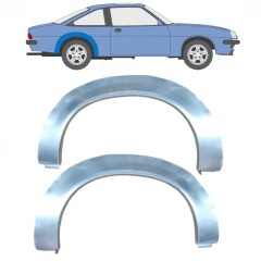 Bagskærm reparationspanel til Opel Manta B 1975-1988 / Venstre+Højre / Sæt 11079