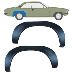 Bagskærm reparationspanel til Opel Rekord D 1972-1977 / Venstre+Højre / Sæt 11100