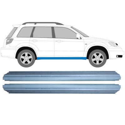 Dørpanel reparationsplade til Mitsubishi Outlander 2003-2007 / Venstre+Højre / Sæt 16144