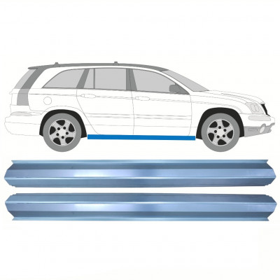 Dørpanel reparationsplade indvendig til Chrysler Pacifica 2003-2007 / Venstre = Højre (symmetrisk) / Sæt 10357