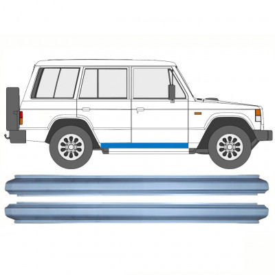 Dørpanel reparationsplade til Mitsubishi Pajero 1982-1992 / Venstre = Højre (symmetrisk) / Sæt 10363