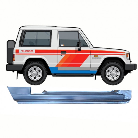 Dørpanel til Mitsubishi Pajero 1982-1992 / Højre 8699