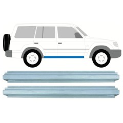 Dørpanel reparationsplade til Mitsubishi Pajero 1991-2001 / Venstre+Højre / Sæt 16000