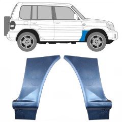 Skærmkant reparationsplade til Mitsubishi Pajero Pinin 1998-2007 / Venstre+Højre / Sæt 9298
