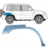 Bagskærm reparationspanel til Mitsubishi Pajero Pinin 1998-2007 / Højre 5132