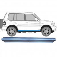 Dørpanel reparationsplade til Mitsubishi Pajero Pinin 1998-2007 / Venstre = Højre (symmetrisk) 5125