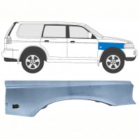 Skærmkant reparationsplade til Mitsubishi Pajero Sport 1996-2008 / Højre 8397