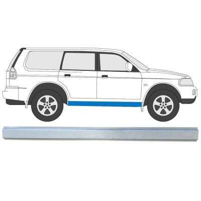 Dørpanel reparationsplade indvendig til Mitsubishi Pajero Sport 1996-2008 / Venstre = Højre (symmetrisk) 14871