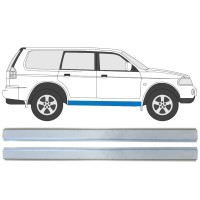 Dørpanel reparationsplade indvendig til Mitsubishi Pajero Sport 1996-2008 / Venstre+Højre / Sæt 14872