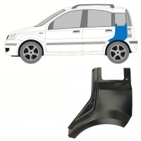 Bagskærm reparationspanel til Fiat Panda 2003-2012 / Venstre 10752