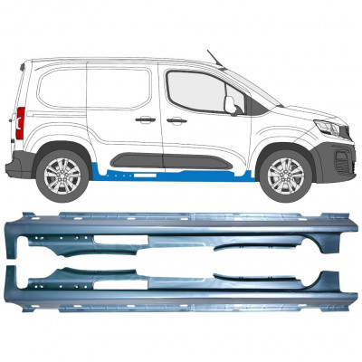 Dørpanel til Peugeot Partner 2018-2023 / Venstre / Højre / Venstre+Højre / Sæt 12877