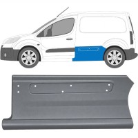 Sideplade til Peugeot Partner 2008-2018 / Venstre 17016