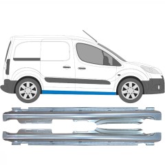 Dørpanel reparationsplade til Citroen Berlingo 2008-2018 / Venstre+Højre / Sæt 14012