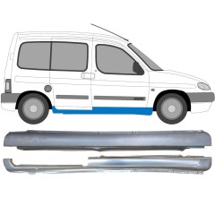 Dørpanel til Peugeot Partner 1996-2008 / Højre / Sæt 9417