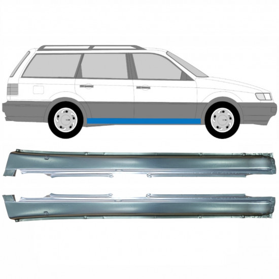 VOLKSWAGEN PASSAT B4 1993-1996 REPARATIONSDEL TIL DØRPANEL / SÆT