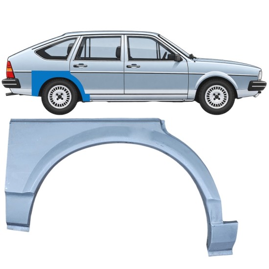 Bagskærm reparationspanel til Volkswagen Passat B2 1980-1988 / Højre / SEDAN / HATCHBACK 8089