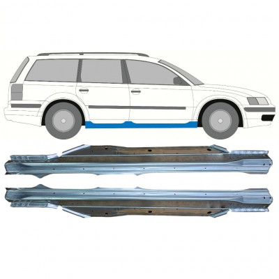 Dørpanel til VW Passat B5 1996-2005 / Venstre+Højre / Sæt 9689